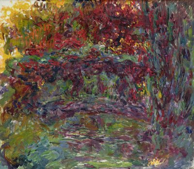 The Japanese Bridge at Giverny by Claude Monet
